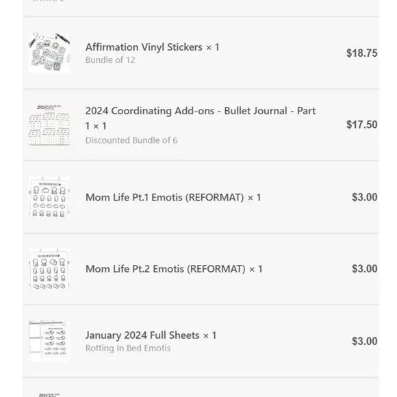 TheCoffeeMonsterzCo Random Stickers - Picture 8 of 10